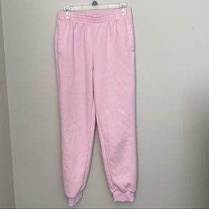 Pink sweats